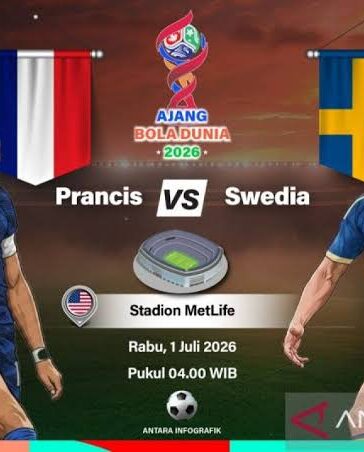 Prancis vs Swedia