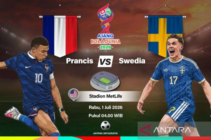 Prancis vs Swedia